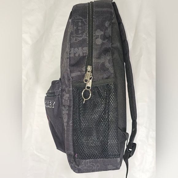 RARE Early Disney X Loungefly Mickey Mouse "Gamer" Backpack Black And Red - Picture 4 of 13